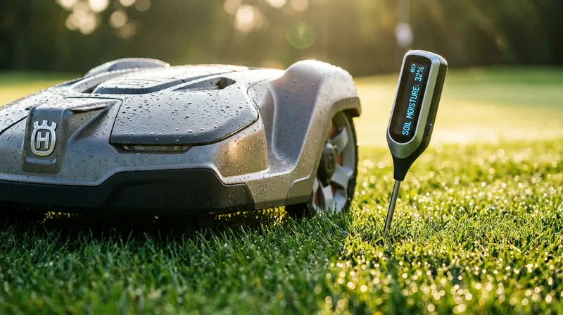 Soil moisture sensors feed real-time data to AI platforms, eliminating the guesswork of traditional irrigation.