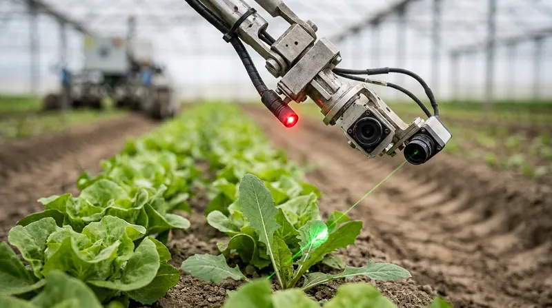 Laser weeding robots use thermal energy to neutralize invasive plants without the use of chemical pesticides.