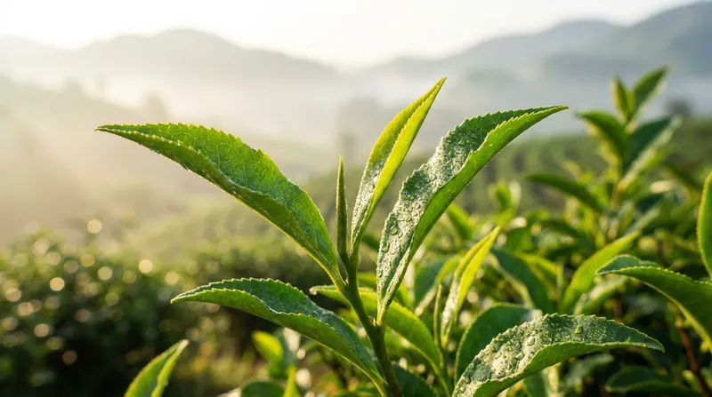 All true tea—whether white, green, oolong, or black—originates from the leaves of the Camellia sinensis plant.