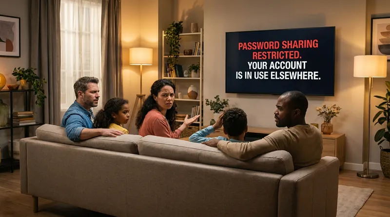Strict household sharing rules have fundamentally changed the real-world cost of streaming for distributed families.