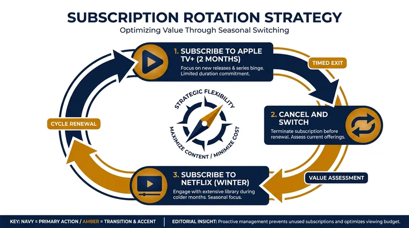 Many consumers are abandoning year-round subscriptions in favor of seasonal rotation.