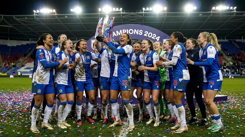 Lexington SC celebrates winning the 2026 USL Super League championship, completing a historic league double.
