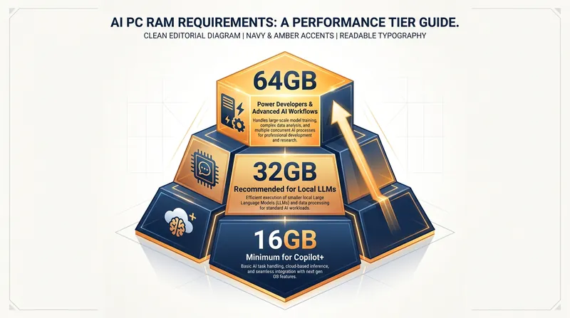 Local AI models require massive amounts of system memory, making 16GB the new absolute minimum.