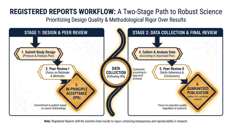 By shifting peer review to the design phase, journals eliminate the pressure on researchers to produce statistically significant results.