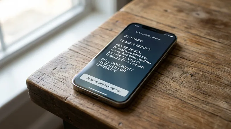 New AI-powered accessibility readers can instantly reformat and summarize complex digital documents.