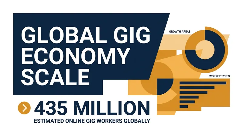 The World Bank estimates that up to 435 million people globally earn income through digital labor platforms.