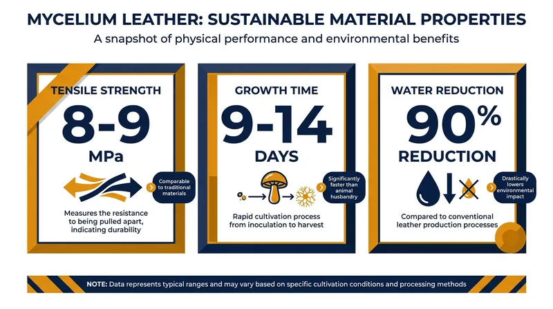 Engineered fungal networks are now achieving the tensile strength required for footwear and accessories.