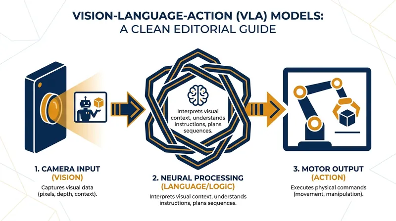 How modern AI models translate visual data into physical movement.