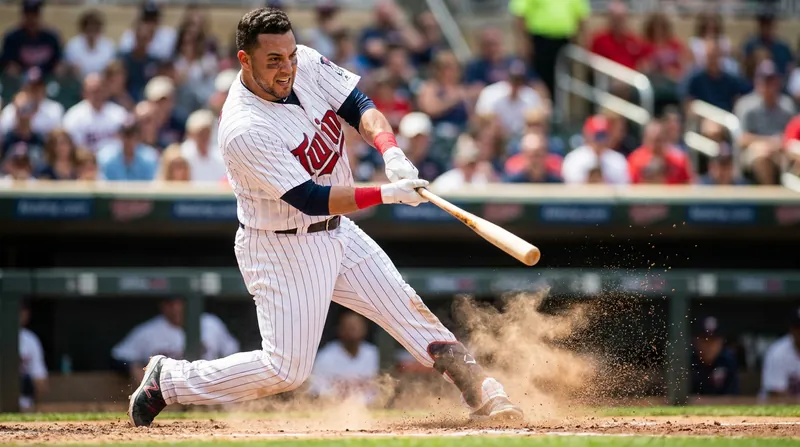 The Twins' offense erupted for four home runs in Friday's series opener.