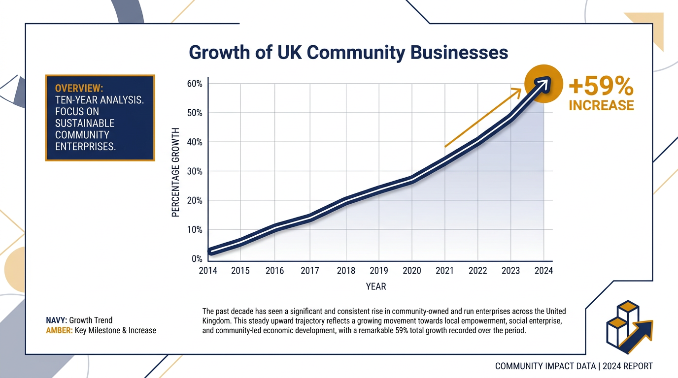 The community ownership sector has expanded by nearly 60% over the past decade.