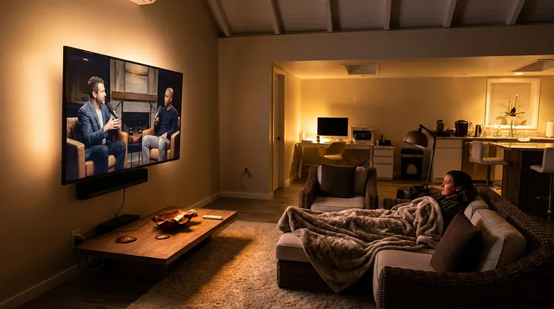 Podcast consumption is increasingly moving from mobile devices to living room televisions.