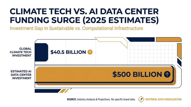 AI data center growth is driving a massive influx of capital into clean energy infrastructure.