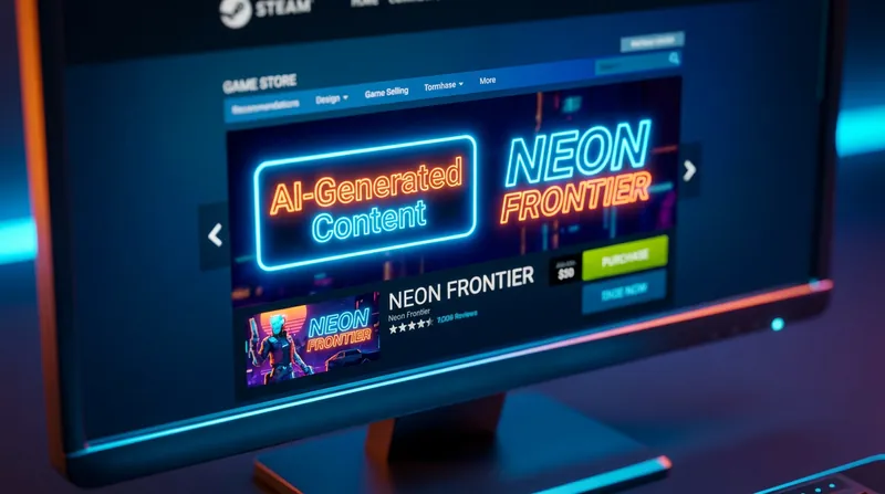Platforms like Steam require developers to explicitly disclose the use of AI-generated assets.