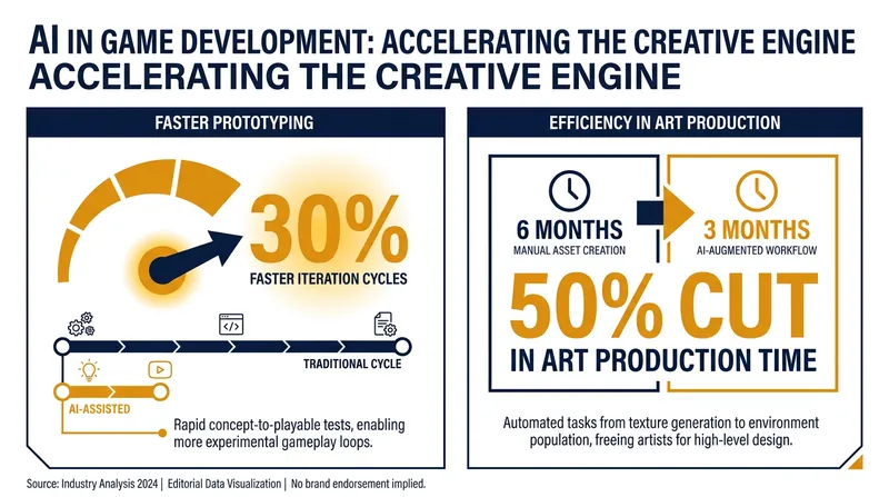AI tools are drastically reducing the time required to build playable game prototypes.