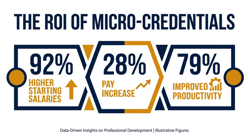 Employers are increasingly attaching tangible financial rewards to verified micro-credentials.