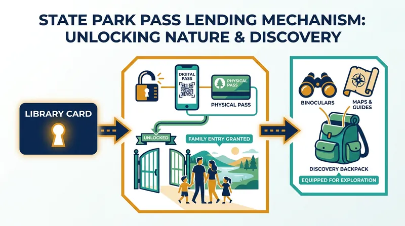 Many states now partner with libraries to provide free outdoor access and exploration gear.