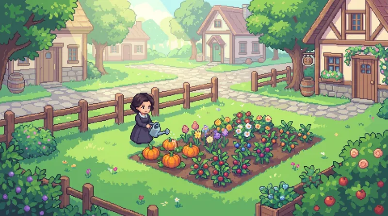 Titles like Fields of Mistria allow players to focus on nurturing digital environments rather than destroying them.