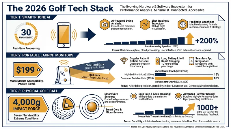 The key metrics defining the modern amateur golfer's technology toolkit.