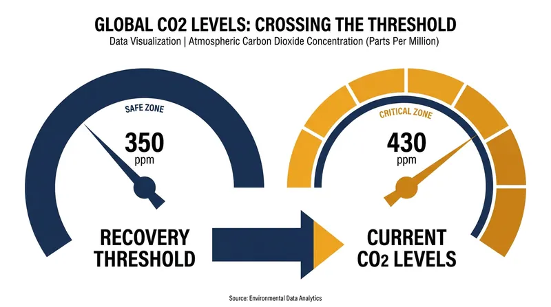 Recent modeling suggests that at current CO2 levels, an AMOC collapse would be irreversible even if freshwater melting stopped.