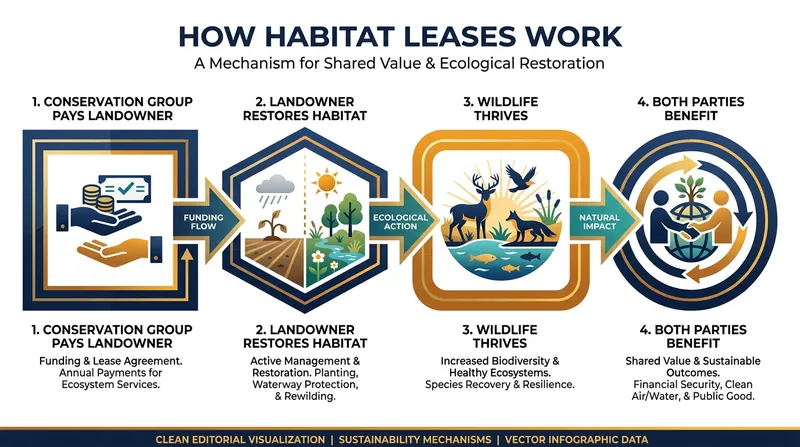 Habitat leases turn endangered species from a regulatory liability into a financial asset for landowners.