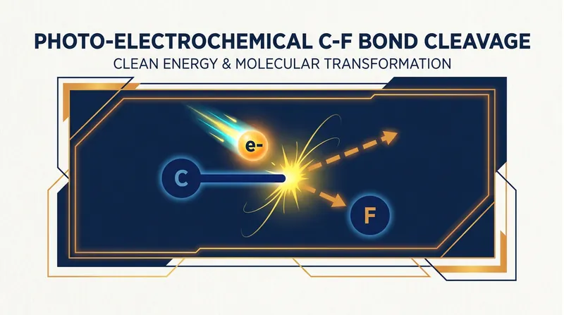 Clarkson University's approach uses light-generated high-energy electrons to sever the carbon-fluorine bond at room temperature.