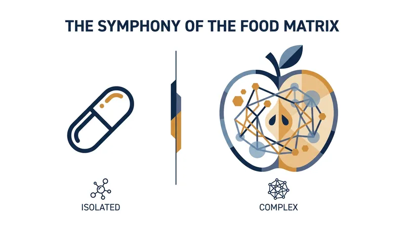 Nutrients do not exist in isolation; they are bundled in complex physical structures.