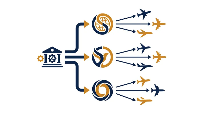 Transferable credit card points act as a universal currency across global airline alliances.