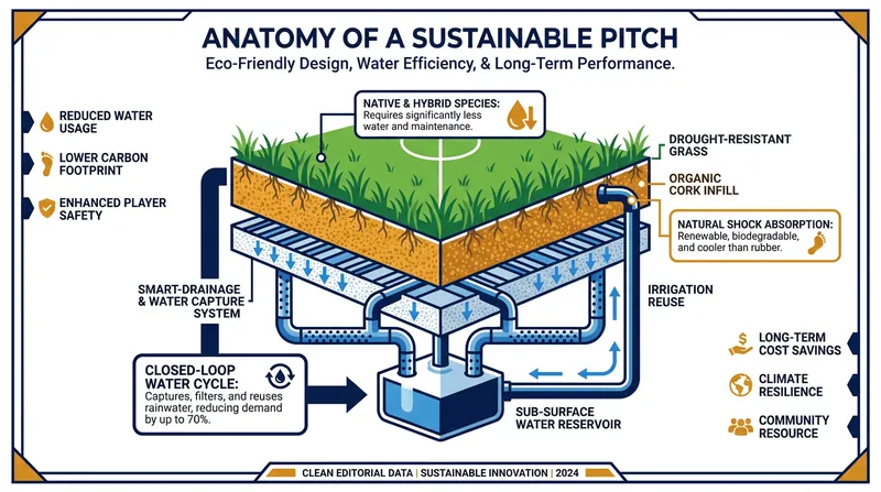 The next generation of all-weather pitches replaces microplastic rubber crumb with organic, biodegradable infills.