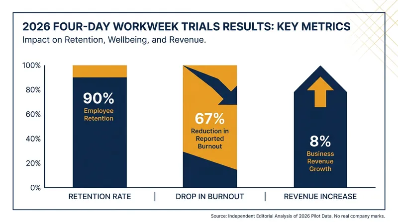 Data from global trials shows overwhelming success for companies adopting a shortened workweek.