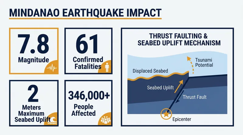 The sheer scale of the June 2026 Mindanao earthquake.