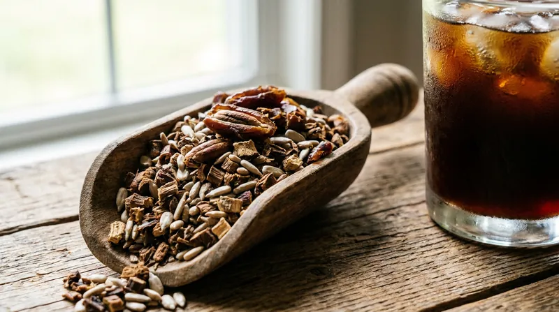 Molecular coffee companies use precision fermentation to transform ingredients like date pits and chicory into complex flavor compounds.