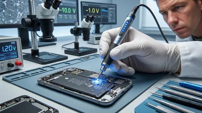 Premium flagships are adopting electrically induced adhesives that release their grip when a low-voltage current is applied.