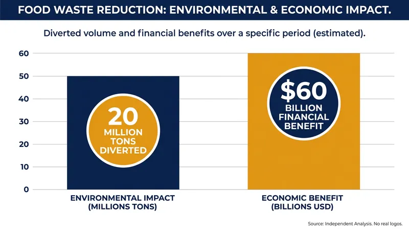 ReFED's data models demonstrate the massive financial and environmental benefits of eliminating food waste.