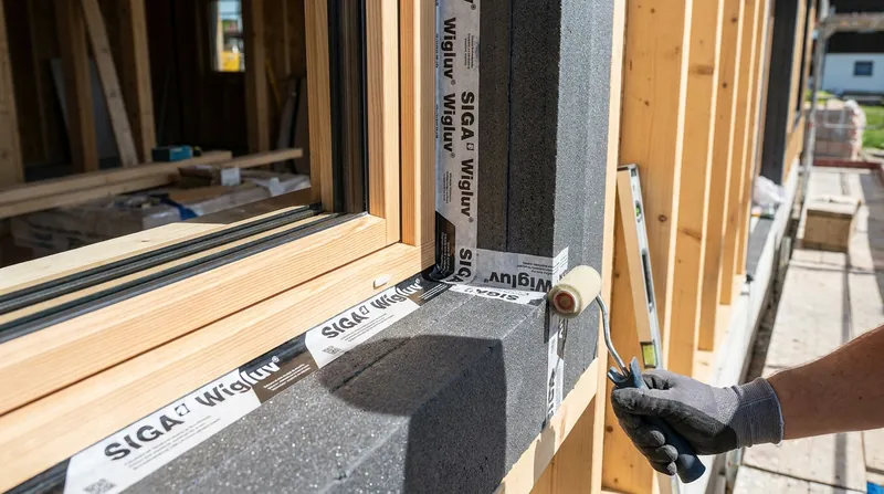 Meticulous air-sealing and elimination of thermal bridges are critical to achieving Passive House standards.