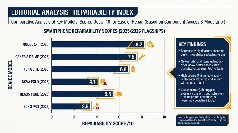 Independent teardown scores reflect a broader industry shift toward modular, repair-friendly hardware.