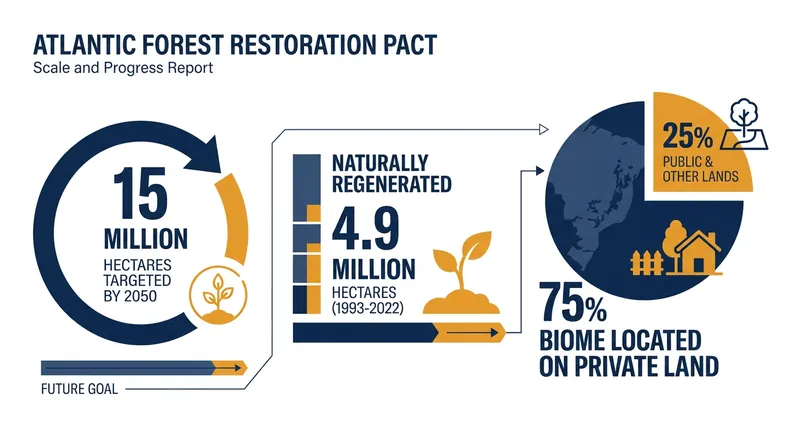 The Trinational Atlantic Forest Pact relies heavily on private landowners to meet its ambitious UN-backed targets.