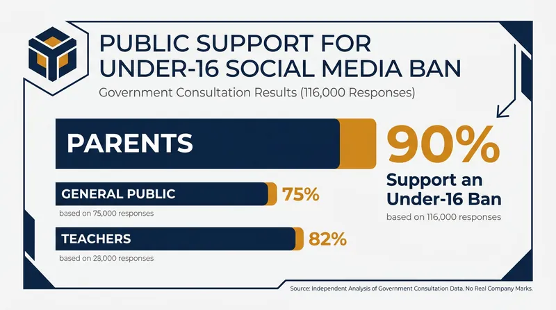 The government's consultation revealed overwhelming parental support for strict age boundaries.