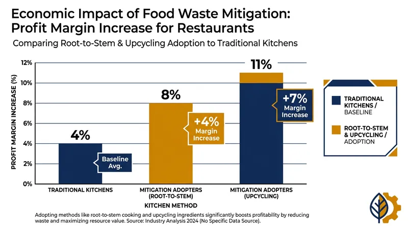 Beyond environmental benefits, zero-waste practices offer significant economic advantages by lowering food costs and boosting margins.