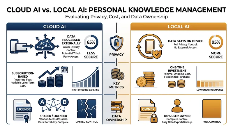 Local AI models offer the synthesis power of cloud LLMs without the privacy risks.