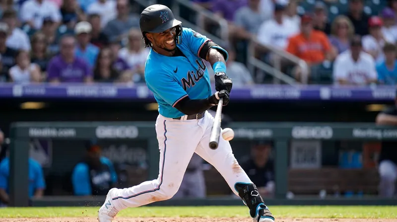Otto Lopez has been the engine of the Marlins' offense, carrying a .345 batting average into the series finale.