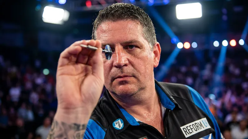 Gary Anderson has been in scintillating form, despite his vocal criticisms of the tournament's dartboards.