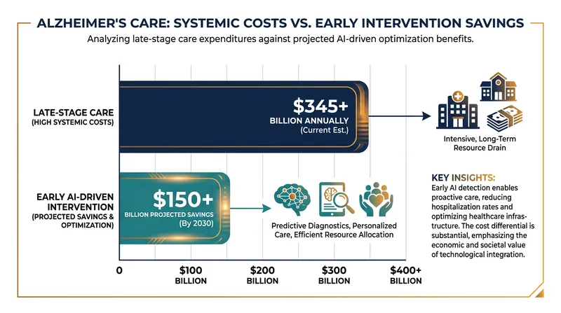 Early diagnosis through AI forecasting could significantly reduce the long-term economic burden on healthcare systems.
