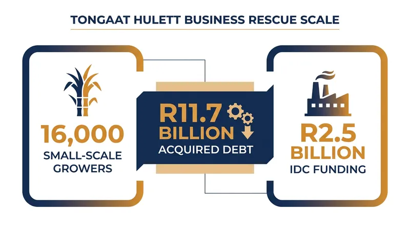 The financial and human scale of the Tongaat Hulett business rescue.