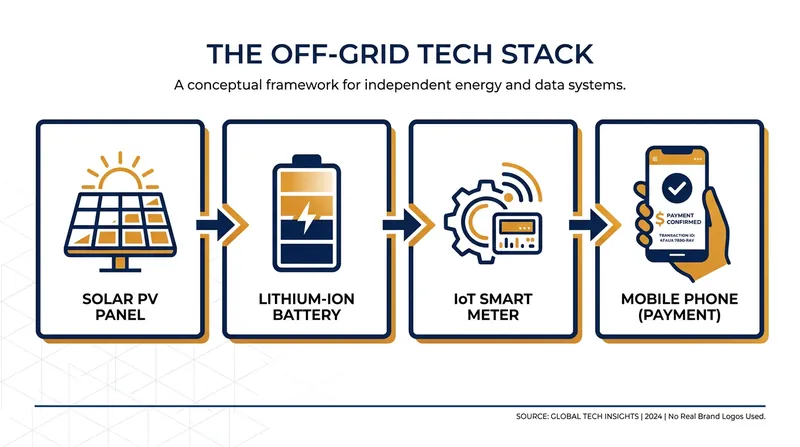 The convergence of solar generation, battery storage, and mobile money has made decentralized energy commercially viable.