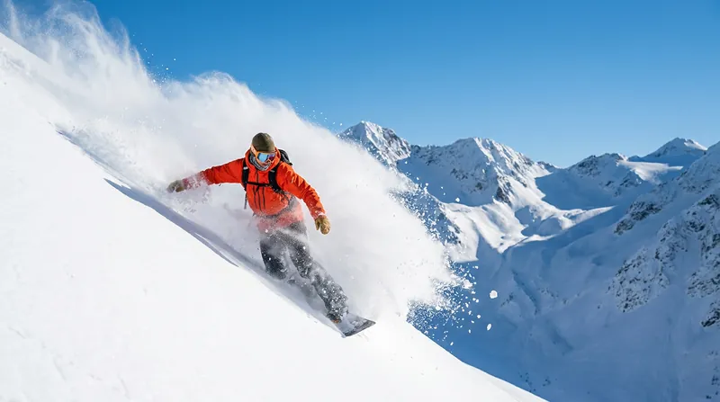 The reward for a grueling ascent is access to pristine, untracked powder far from resort lift lines.