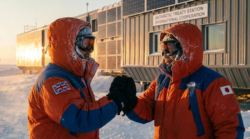 The harsh realities of the Antarctic climate naturally incentivize nations to pool their resources and expertise.