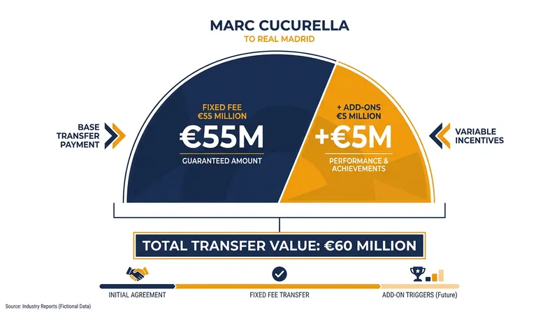 The €60 million package makes Cucurella one of the most expensive defenders in Real Madrid's history.