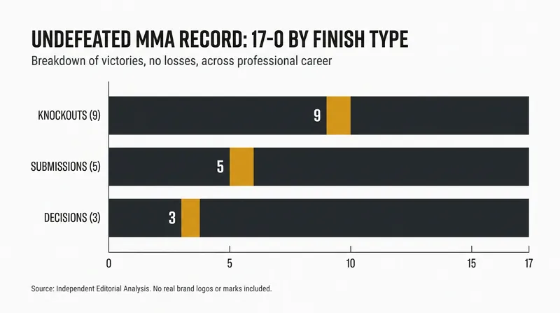 Ilia Topuria brings a flawless 17-0 professional record into his title unification bout.