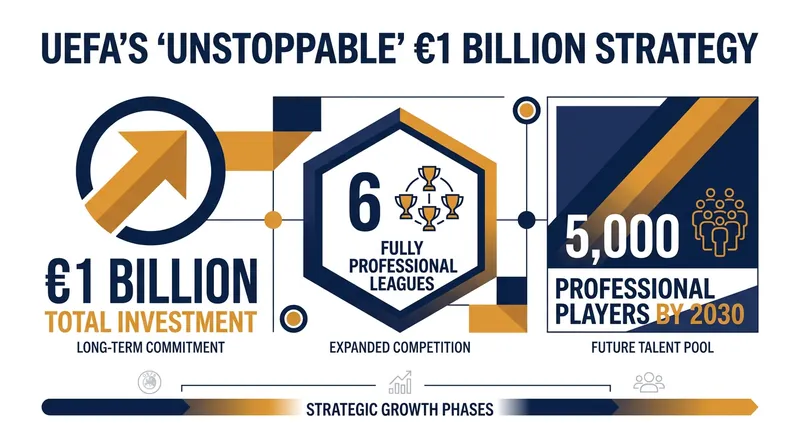 UEFA's 'Unstoppable' strategy outlines aggressive growth targets for the European women's game by 2030.