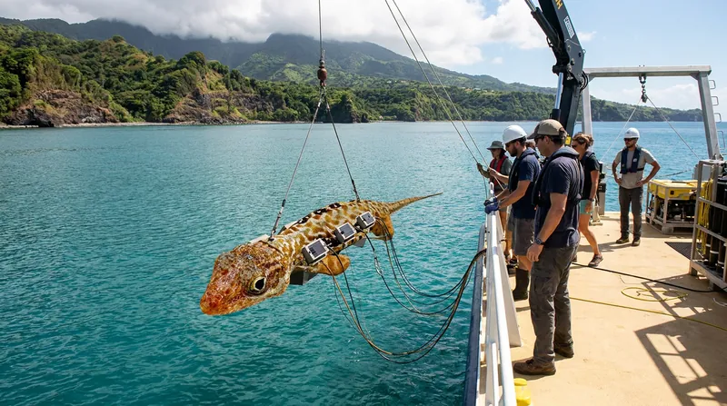 Project CETI researchers deploy hydrophones off the coast of Dominica to capture thousands of hours of whale communication.